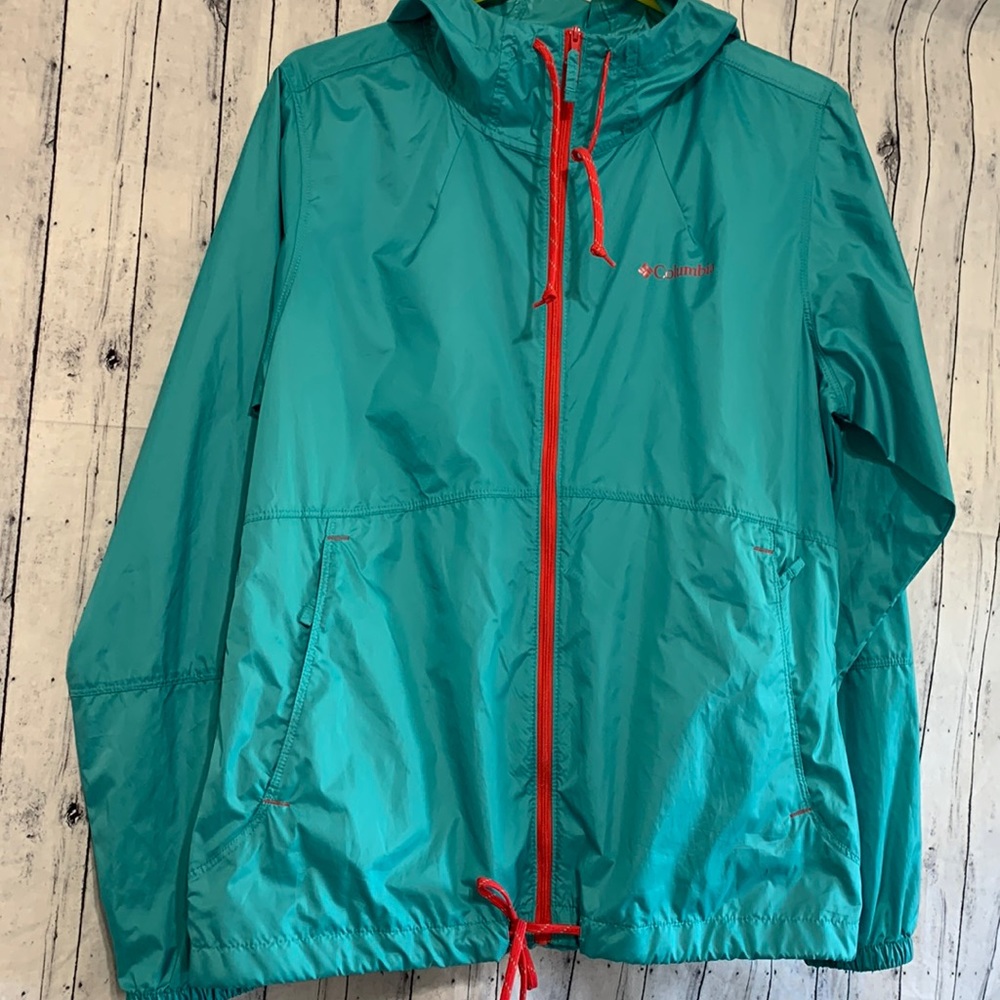 Columbia windbreaker jacket Hoodie
